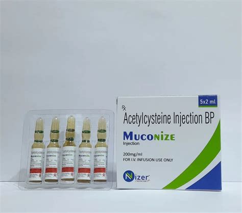 Acetylcysteine Injection Bp Ml At Rs Piece In Patiala Id