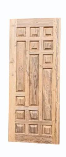 Interior 35mm Teak Wood Carved Door For Home At Rs 13500 Piece In