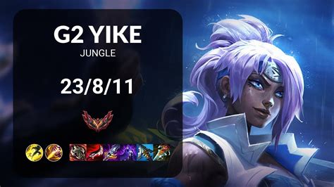 G2 Yike Qiyana Vs Kha Zix JUNGLE EUW1 GRANDMASTER Patch 13 12 YouTube