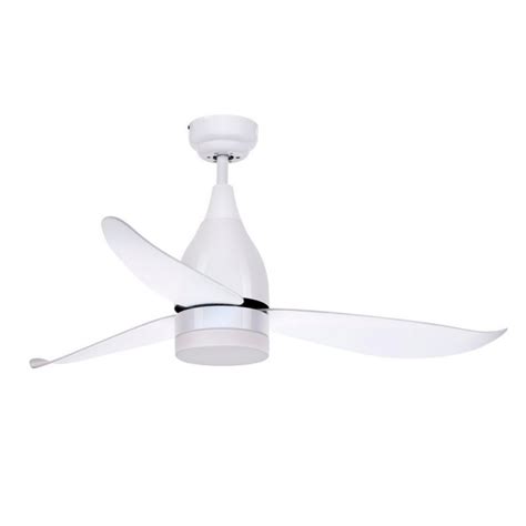 Fabrilamp Asifa Ventilador De Techo Con Luz Y Mando W Blanco