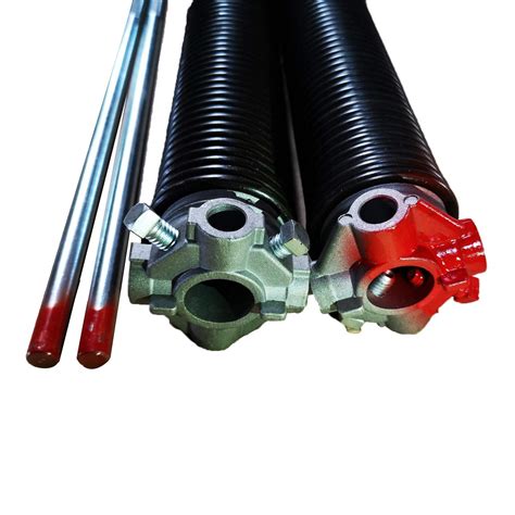 Garage Door Torsion Springs H2 Pair With Non Slip Winding Barshigh Quality Coated Torsion