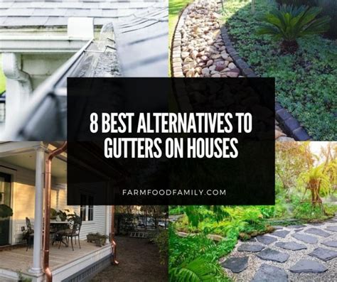 8 Best Gutter Alternatives That Work: Pros and Cons [Cheap Options]