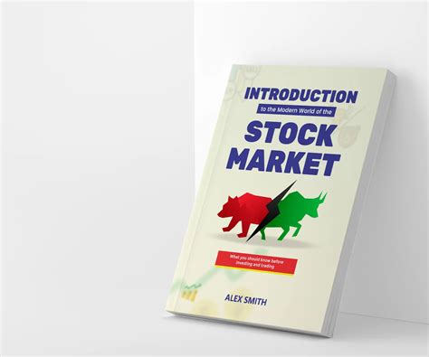 Introduction To The Modern World Of The Stock Market Book Cover Design