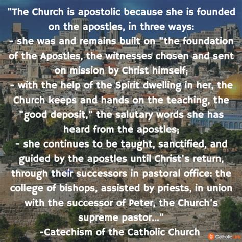 All Catholics Should Know the Four Marks of the Catholic Church