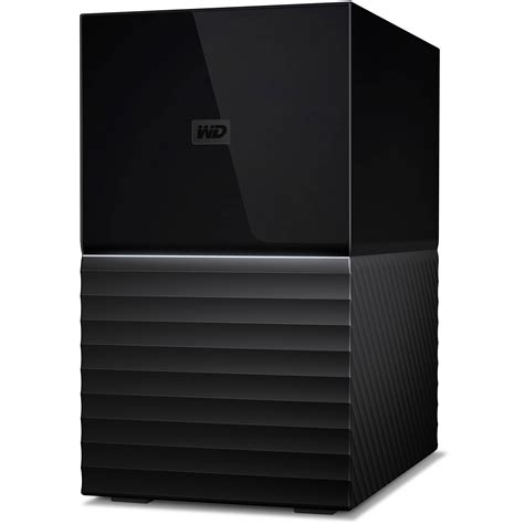 WD My Book Duo 20TB Two Bay USB 3 0 Type C WDBFBE0200JBK NESN