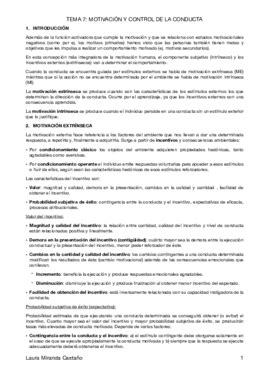 Tema 7 Motivación y control de la conducta pdf