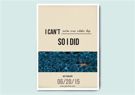 Go further campaign on Behance