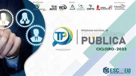 Programa Nacional de Transparência Pública Ciclo 2023 TCE RO YouTube