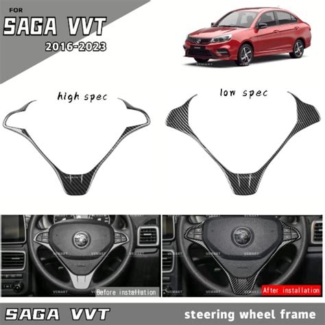 Vemart Proton Saga Vvt Mc2 Car Steering Wheel Frame Garnish Accessories