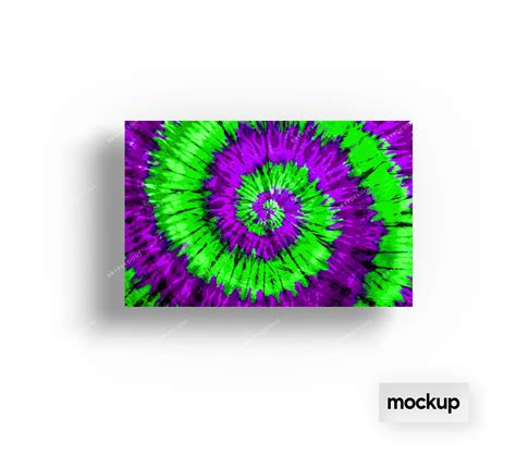 Neon Green Purple Tie Dye Swirl Digital Background Pattern Etsy