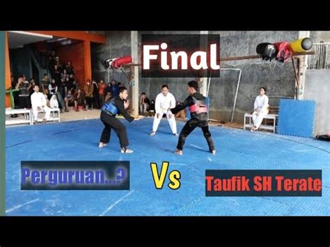 Seleksi Final Kelas F Taufik SH Terate Sudut Merah Vs Pesilat Sudut