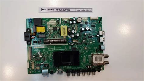 Placa Main Ken Brown Kb32s2000sa Completa Funcionando 100 Mebuscar