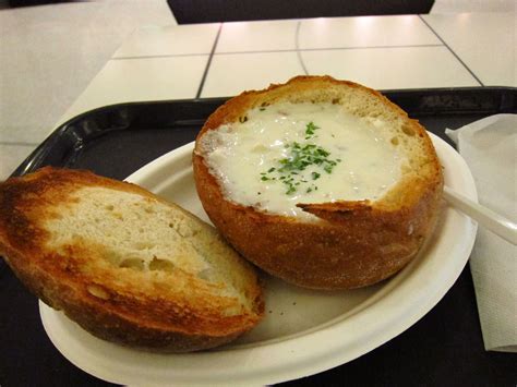 Clam Chowder In A Sour Dough Bread Bowl A Must Every Time I M In SFO