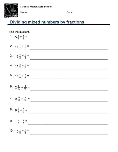 Math Dividing Fractions Worksheets Order Of Operation Worksheets