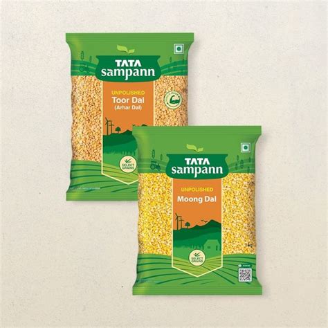 Buy Tata Sampann Unpolished Moong Dal(500gms) & Tata Sampann High ... 