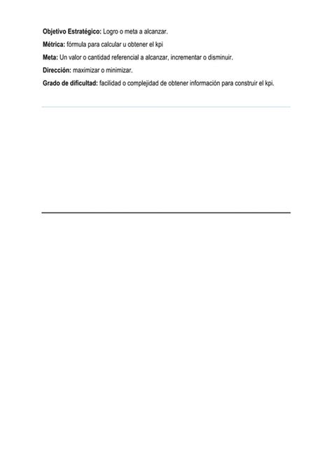 Losindicadores De Gestion Mas Conocidos Como Kpi Pdf