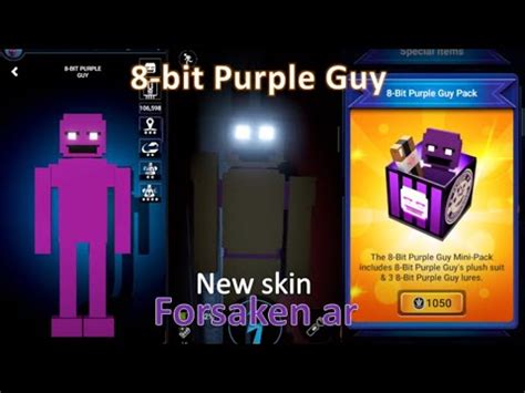 Nowy Update I Nowy Charakter 8 Bit Purple Guy W Forsaken Ar Forsaken