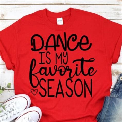 Dance Is My Favorite Season Svg Etsy