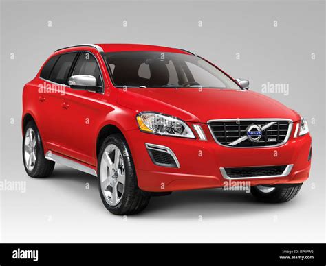 License Available At MaximImages Red 2010 Volvo XC60 T6 AWD R