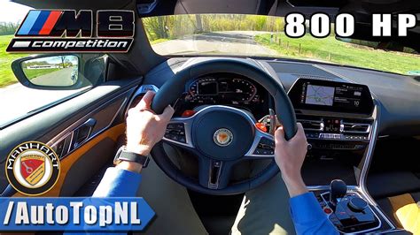 Bmw M Competition Hp Manhart Pov Test Drive By Autotopnl Youtube