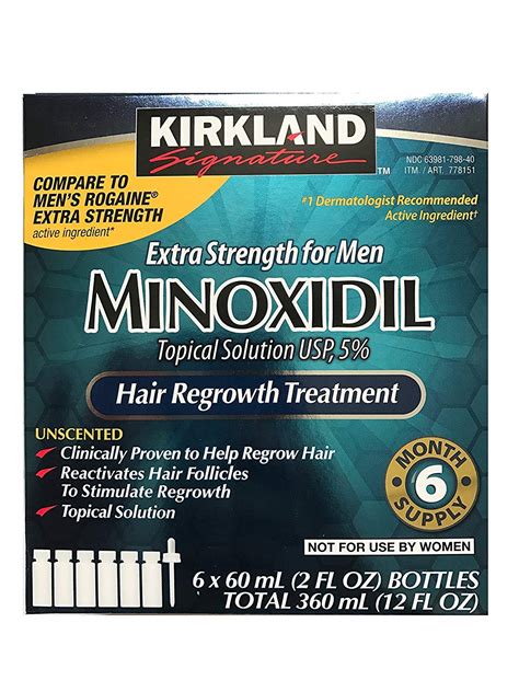 Buy Kirkland Signature Kirkland Minoxidil 5 Extra Strength Hair