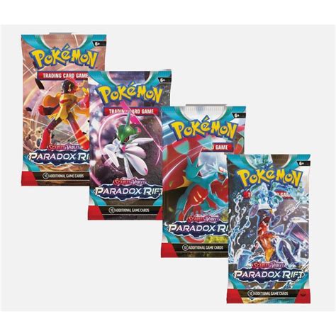 Gifts Greetings Pokemon TCG SV04 Paradox Rift Booster