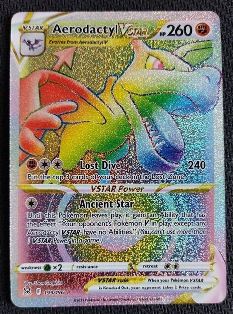 Pokemon Aerodactyl VSTAR 199 Lost Origin ENG Mint Kaufen Auf