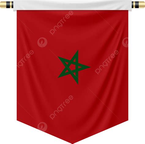 El Banderín Con La Bandera Nacional De Marruecos Png Bandera Nacional