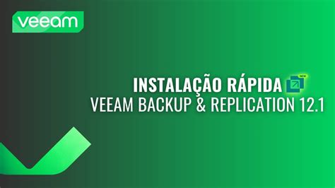 Vug Tutoriais Instalação Veeam Backup And Replication 12 1 Youtube