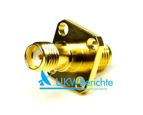 Sma Loch Flansch Buchse Buchse Gold Adapter Der Online Shop Von