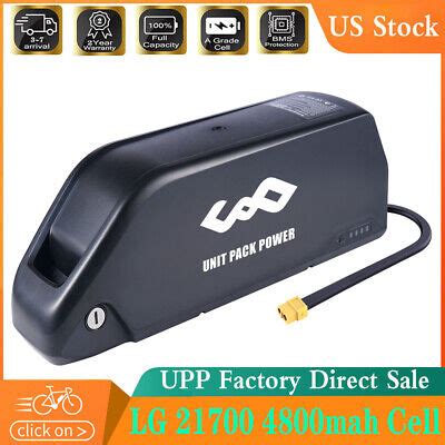 UPP Ebike Battery 60V 52V 48V 20Ah 13Ah Li Ion Pack For 0 2000W