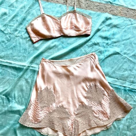 Satin Lingerie Etsy