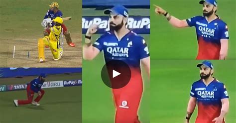 IPL 2024 WATCH Virat Kohli Gives An Animated Send Off To Rachin