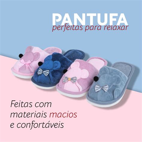 Pantufa Chinelo De Casa Infantil Menino Menina Pel Cia Confort Vel