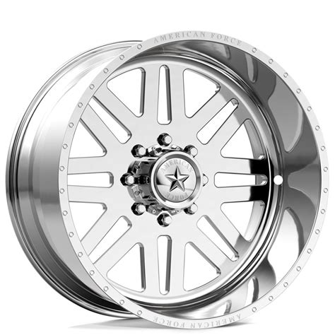 26 American Force Wheels 9 Liberty Polished Monoblock Forged Off Road