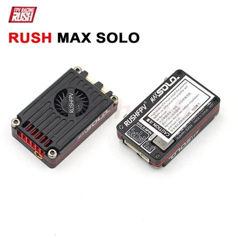 RUSH TANK MAX SOLO 5 8GHz 2 5W High Power 48CH VTX Video Transmitter