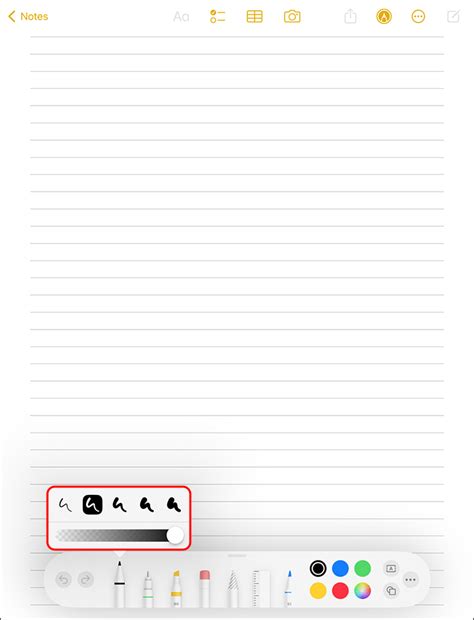 notes   ipad