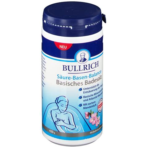 Bullrich S Ure Basen Balance Basisches Badesalz G Redcare Apotheke