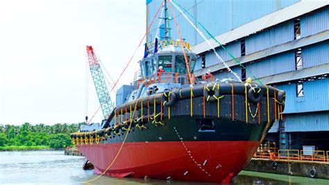 Udupi Cochin Shipyard Delivers The First T Bollard Pull Tug To Adani