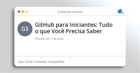 Github Para Iniciantes Tudo O Que Voc Precisa Saber