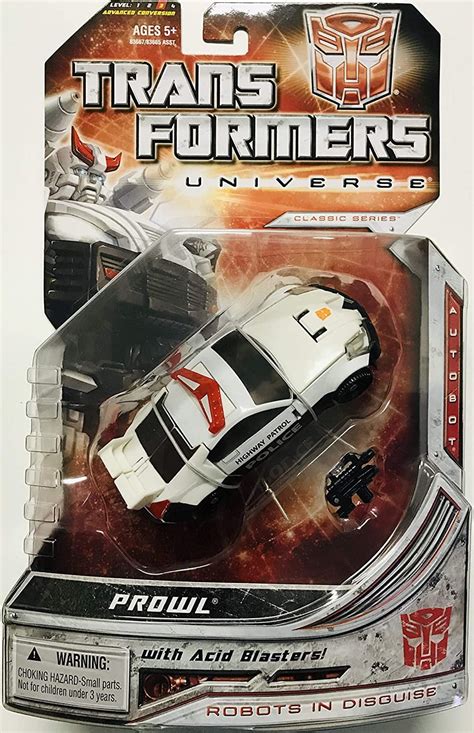 Transformers Universe Autobot Prowl Deluxe Class Classic Series Action