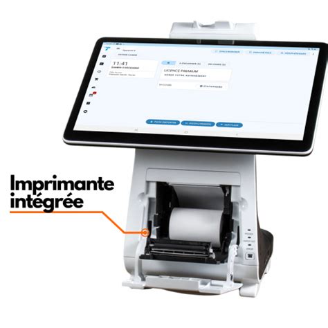 Caisse Enregistreuse Tactile Avec Tpe Int Gr