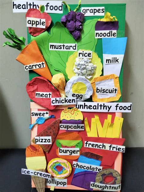 Foods Poster By Teacher Fazlyana Healthy Food Activities For Preschool