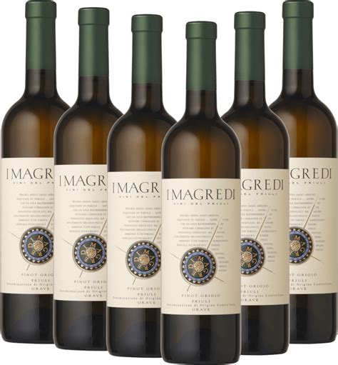 Er Vorteils Weinpaket Pinot Grigio Friuli Doc Grave I Magredi