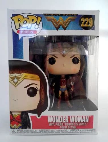 Wonder Woman 229 Funko Pop Mujer Maravilla Dc Comics Meses Sin Intereses