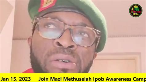 Join Mazi Methuselah Ipob Awareness Campaing On Free Mazi Nnamdi Kanu