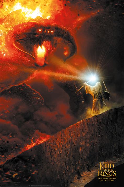 Poster Lord of the Rings - Balrog | Wall Art | 3+1 FREE | Abposters.com