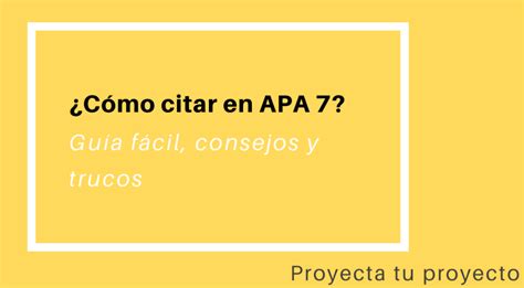 C Mo Citar Una Tabla Seg N Las Normas Apa Gu A Completa Y Ejemplos