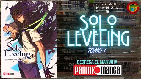 Llega el MANWHA SOLO LEVELING Tomo 1 PANINI manga México Escaneo manga