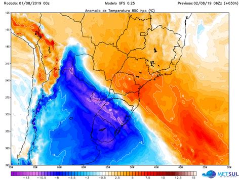 ALERTA Radical mudança do tempo trará frio polar para o Sul